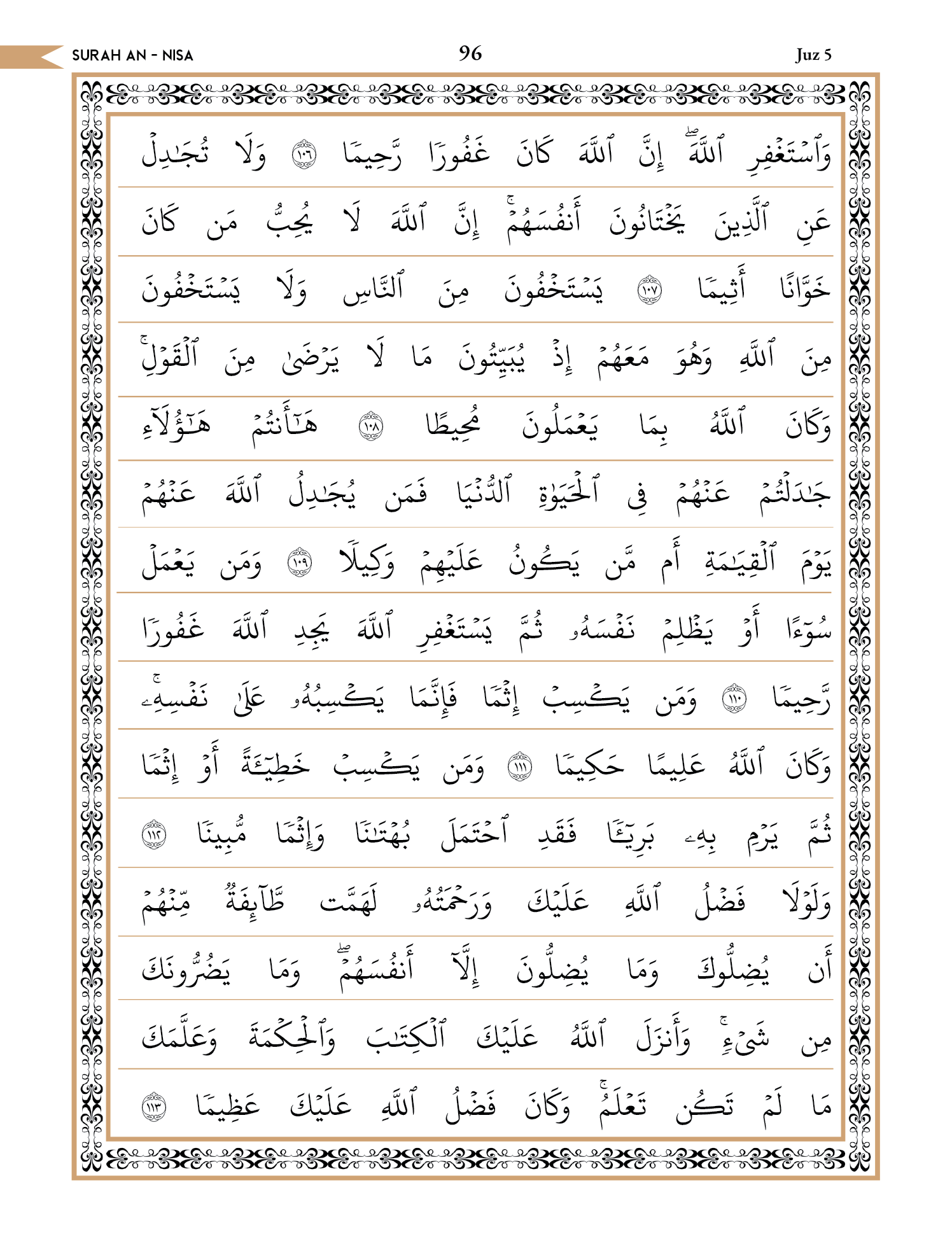 Quran Page 96